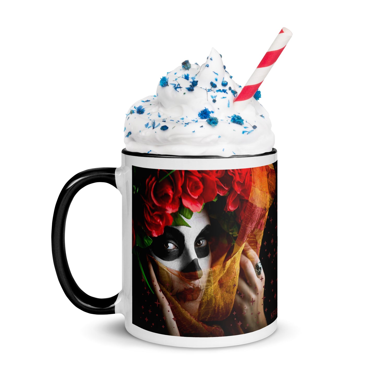 Mug à Intérieur Coloré *SKULL #17