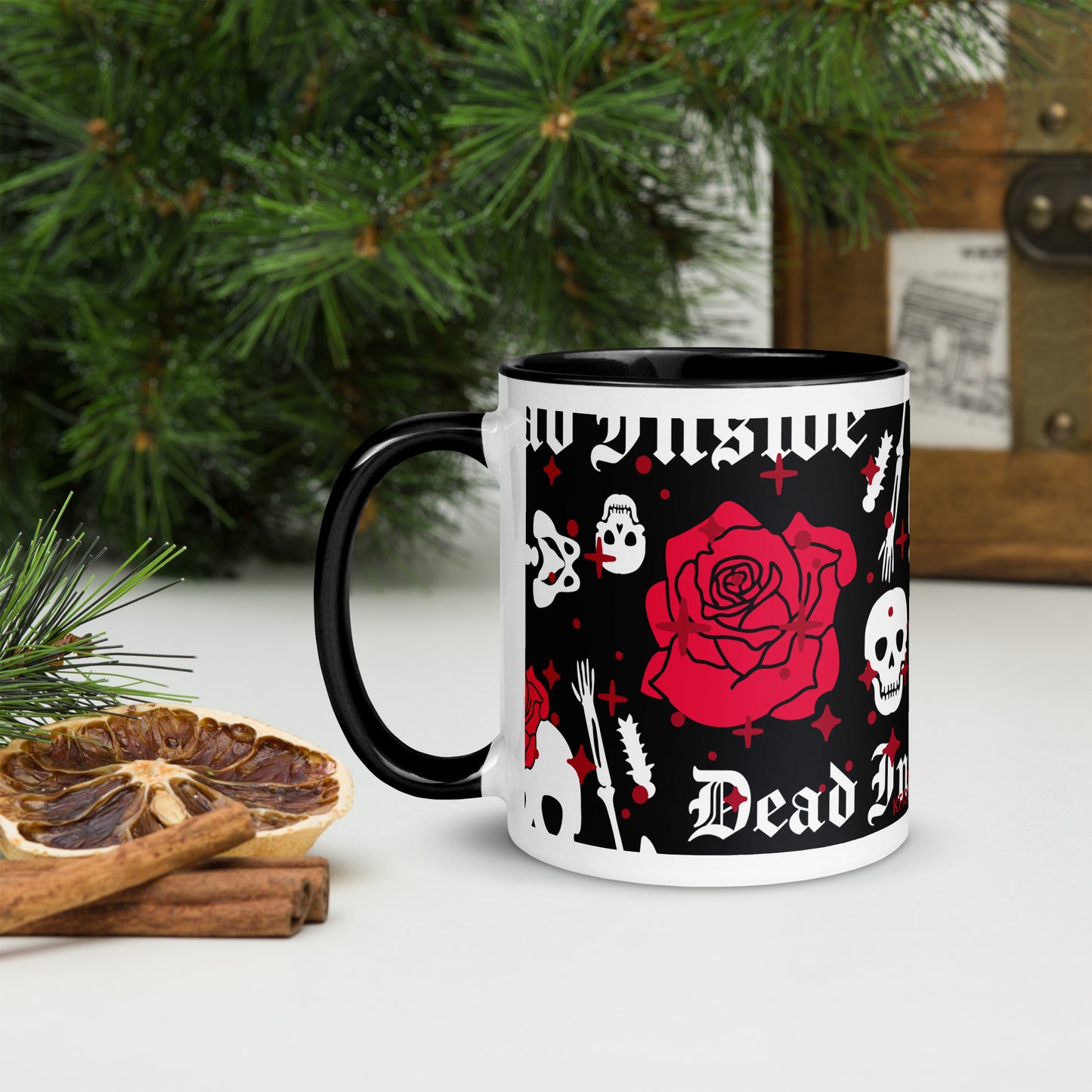 Mug à Intérieur Coloré *SKULL #9