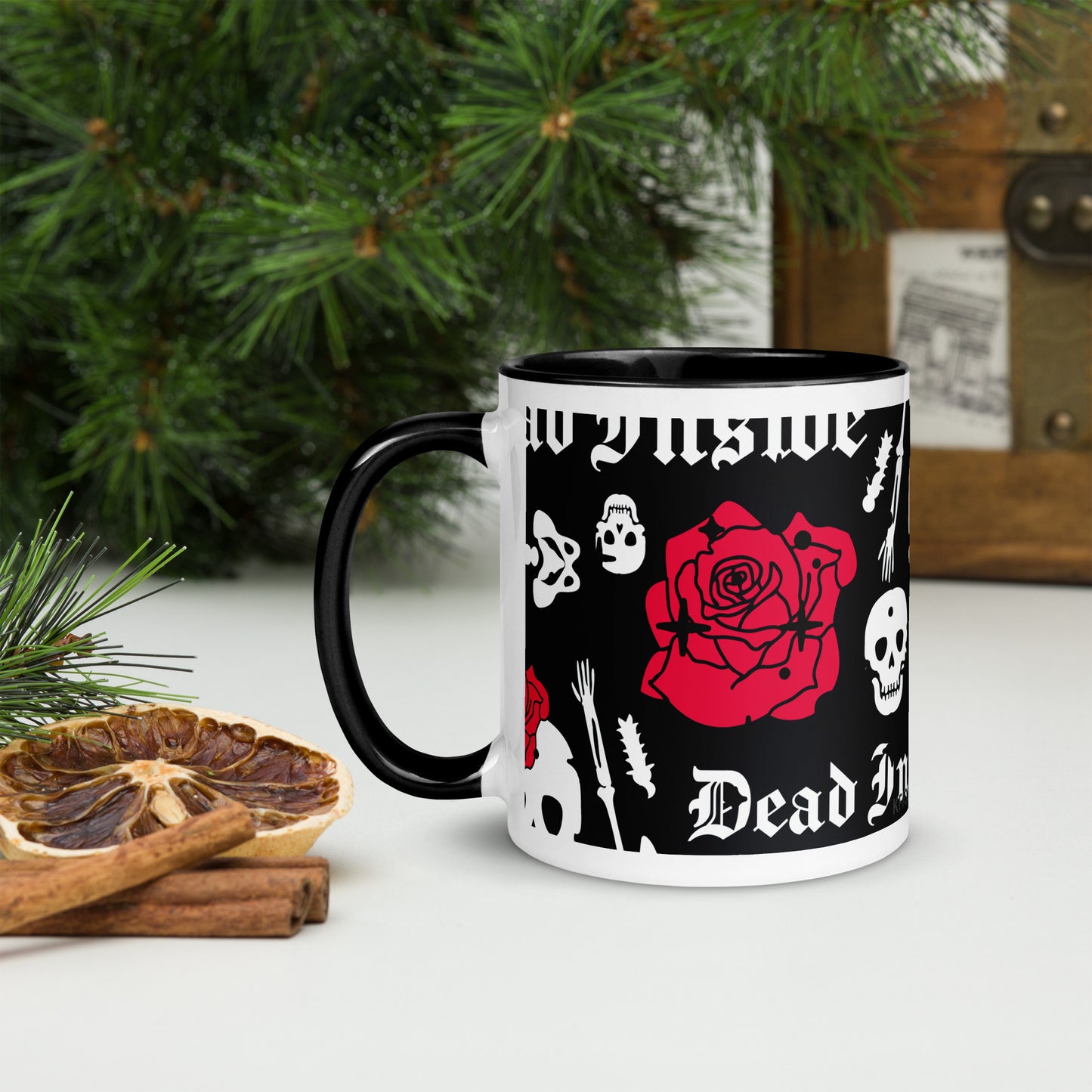Mug à Intérieur Coloré *SKULL #12