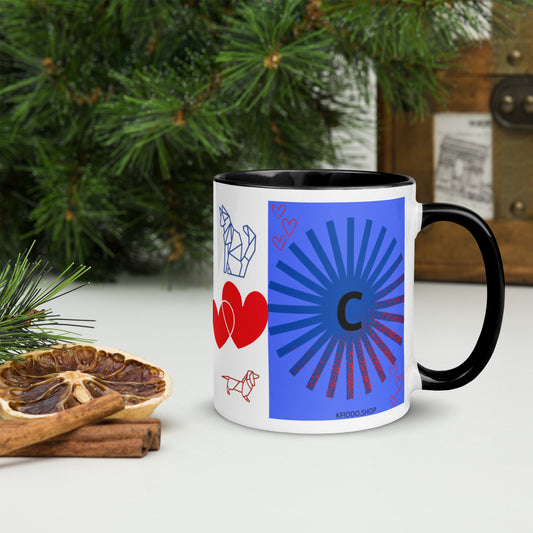 Mug *C  à Intérieur Coloré