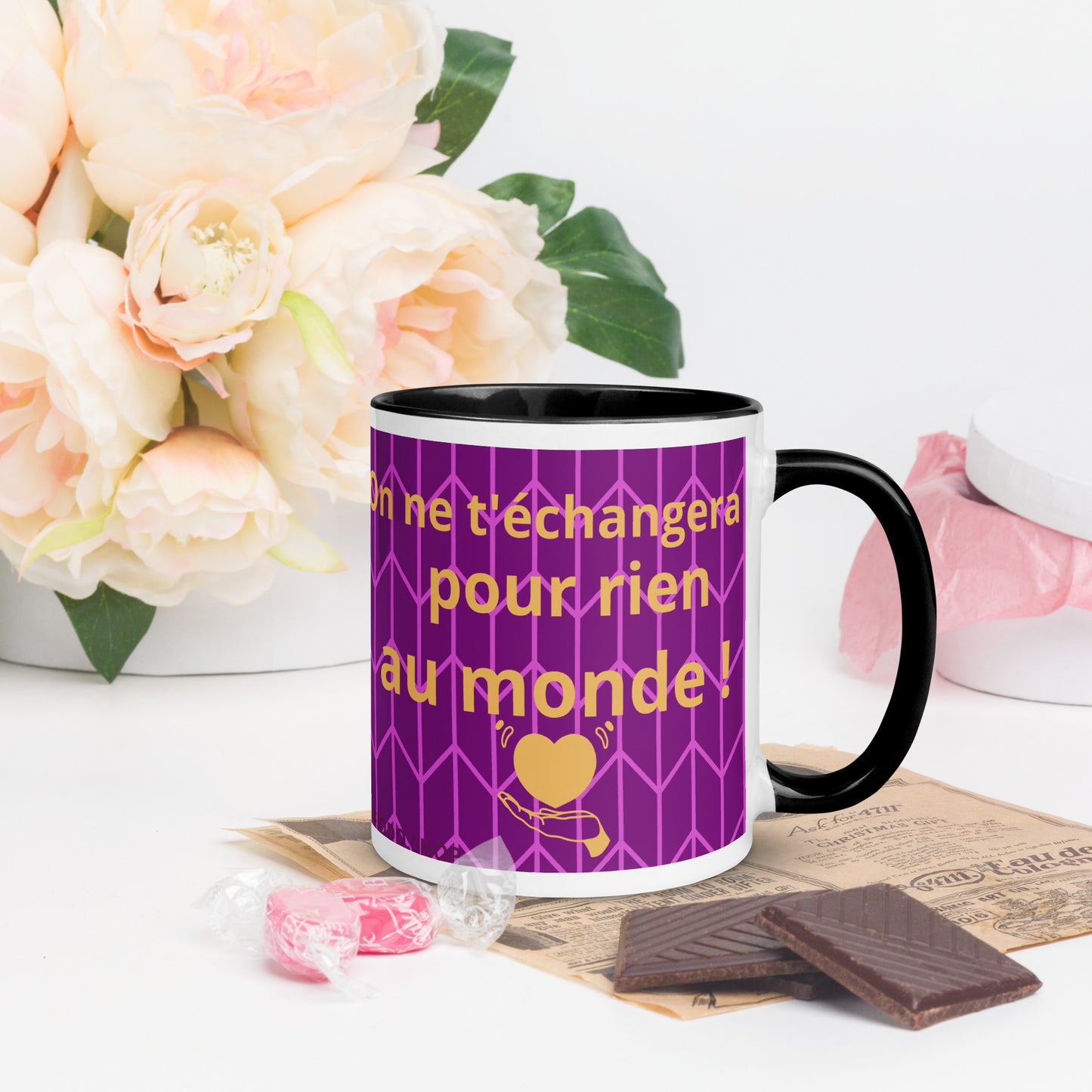 Mug à Intérieur Coloré *MAMIE #1