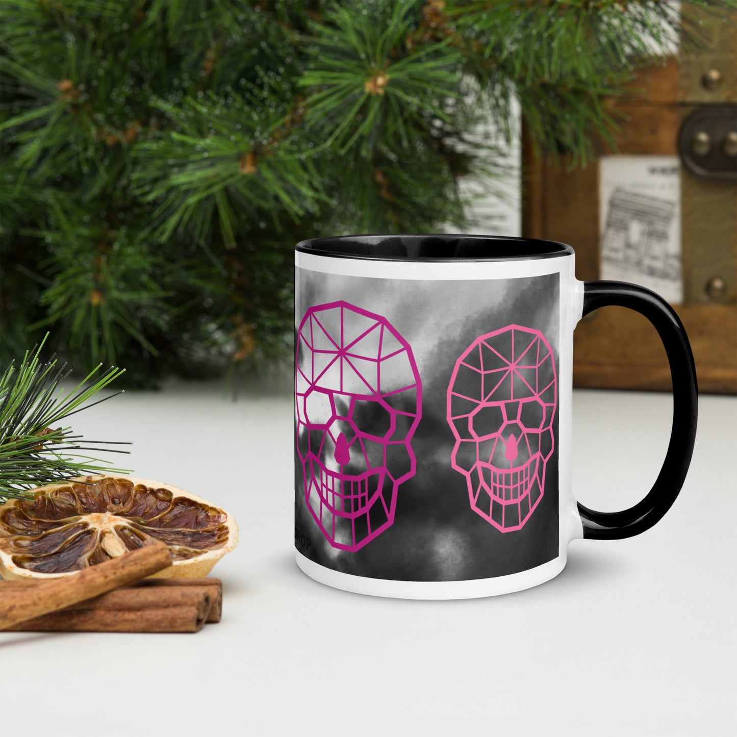 Mug à Intérieur Coloré SKULL #5