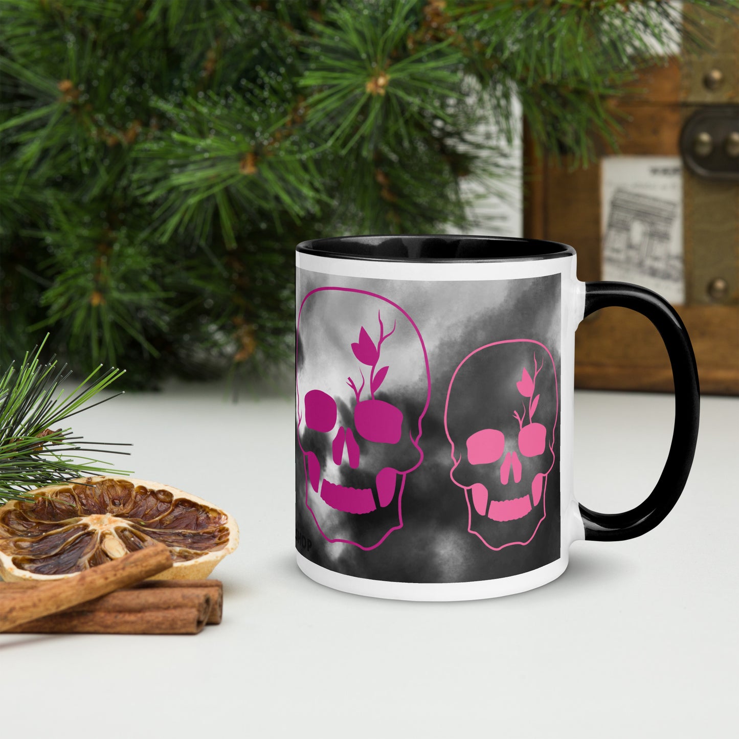 Mug à Intérieur Coloré SKULL #6