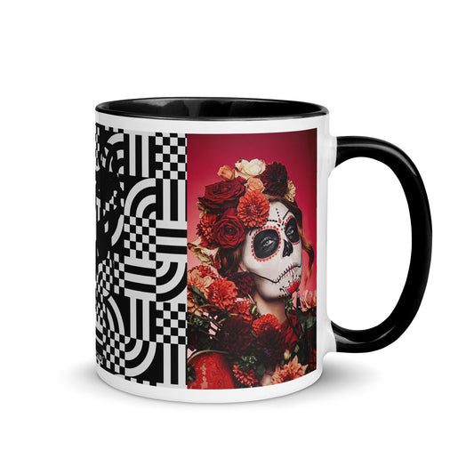 Mug à Intérieur Coloré *SKULL #15