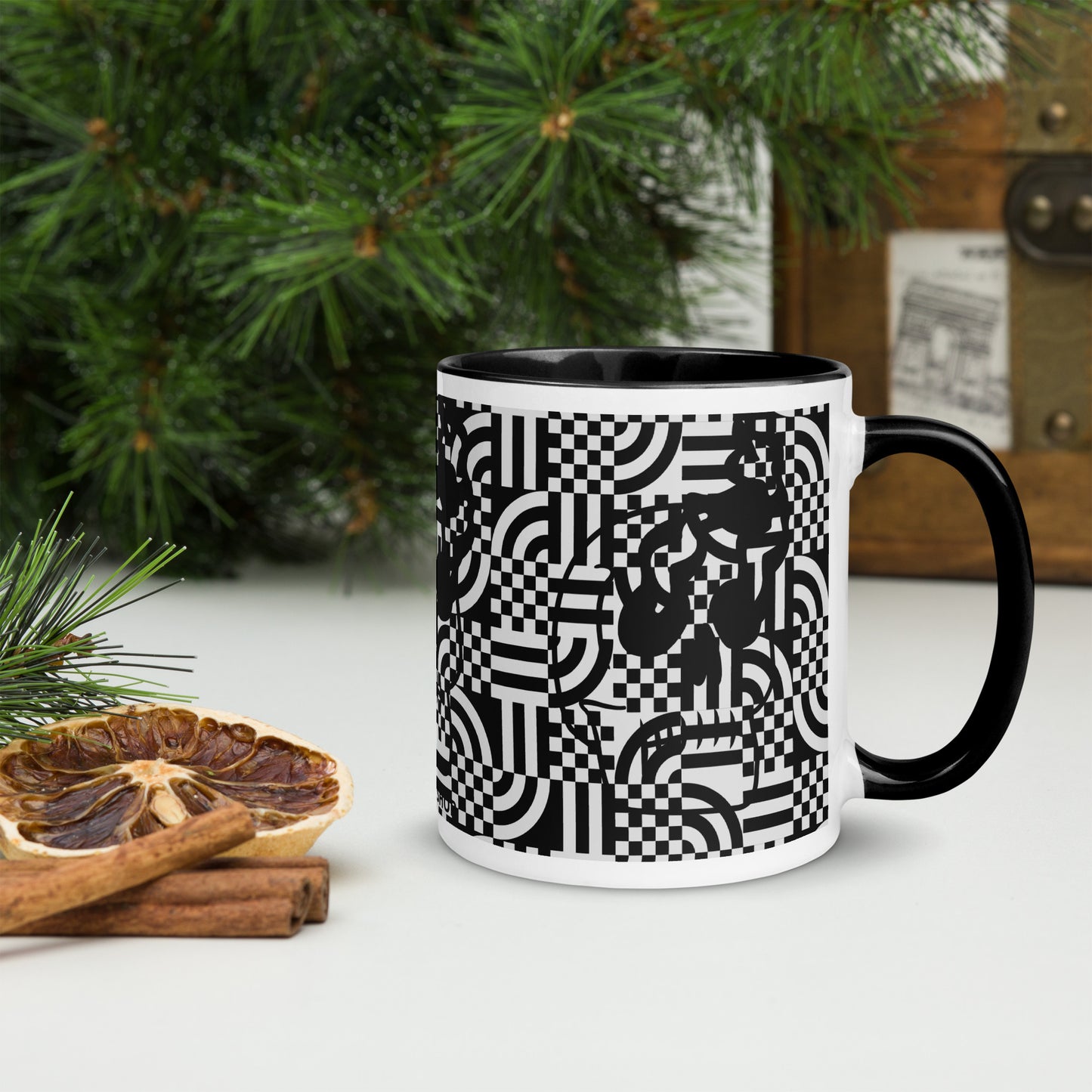 Mug à Intérieur Coloré *SKULL #13