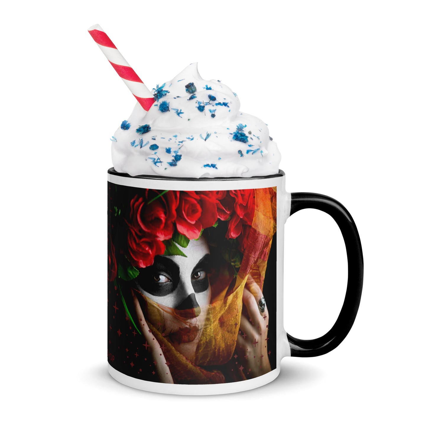 Mug à Intérieur Coloré *SKULL #17