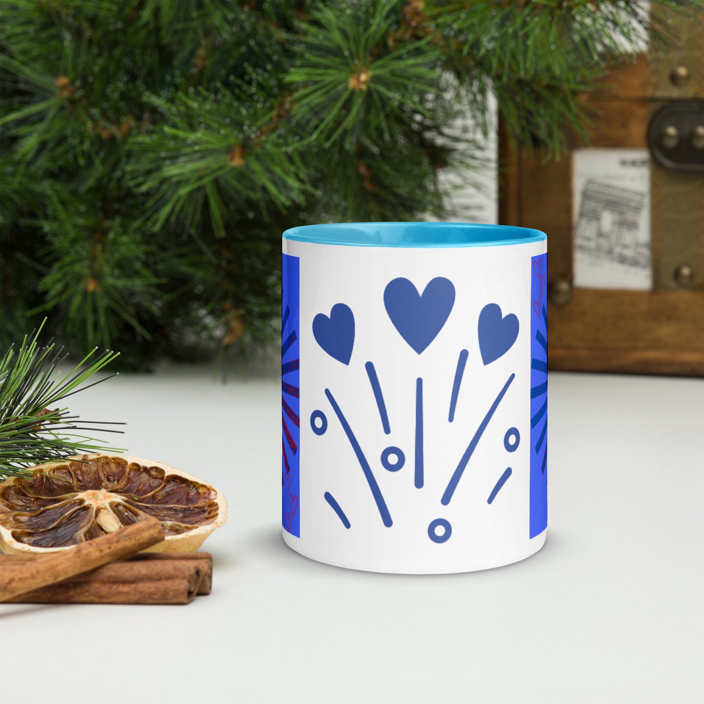 Mug *Z à Intérieur Coloré