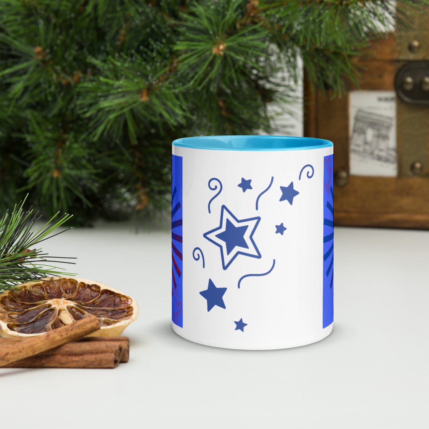 Mug *U à Intérieur Coloré