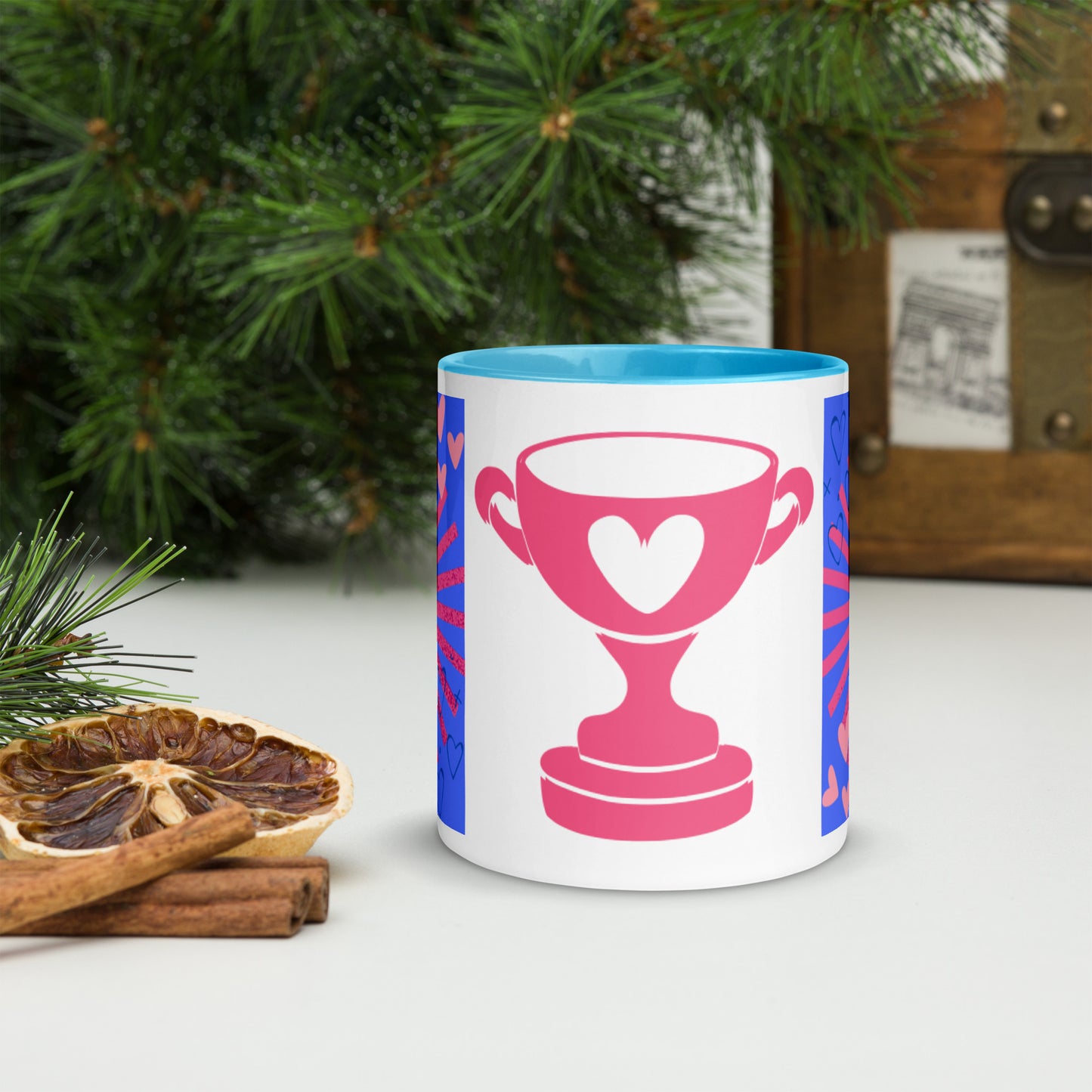 Mug *R* à Intérieur Coloré