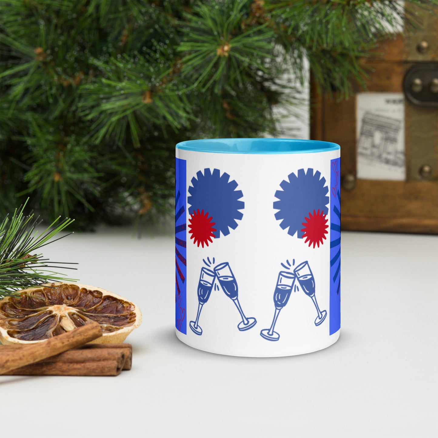 Mug *O à Intérieur Coloré