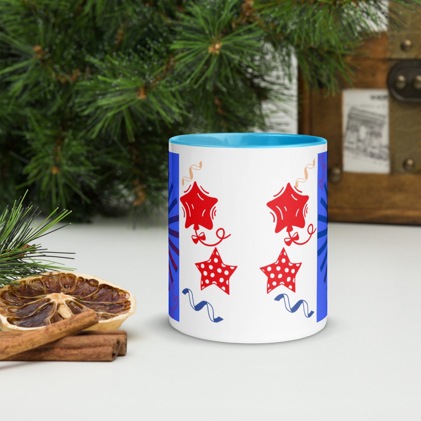 Mug *K à Intérieur Coloré