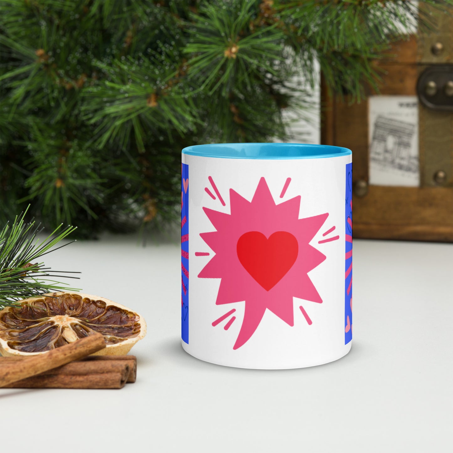 *I* Mug with Colored Interior