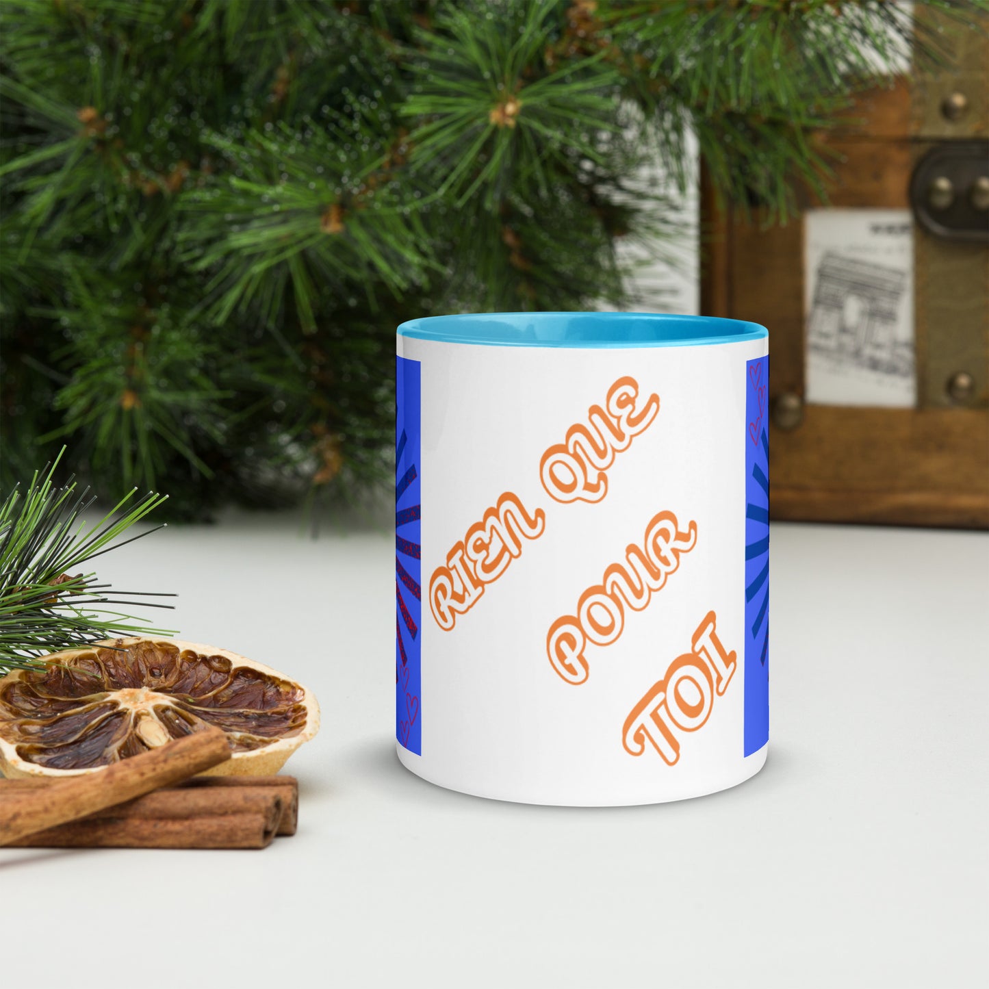 Mug *E à Intérieur Coloré