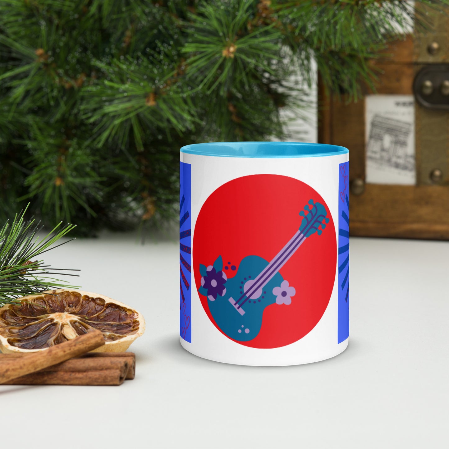 Mug *D à Intérieur Coloré