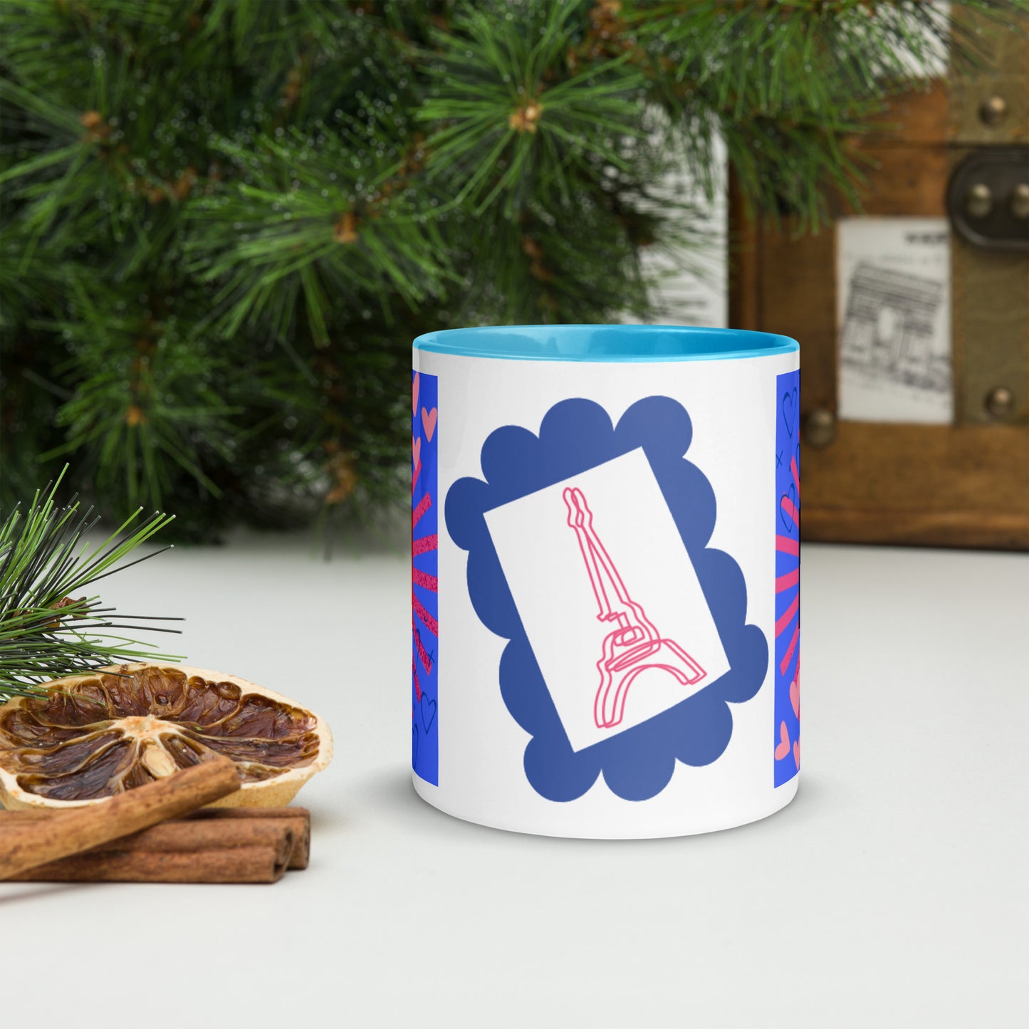 Mug *FRANCE* with Colored Interior