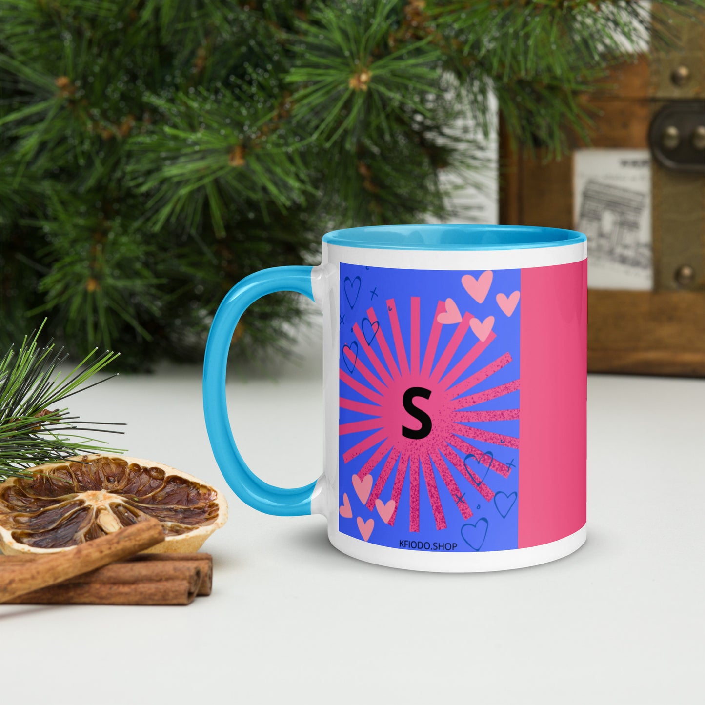 Mug *S* à Intérieur Coloré