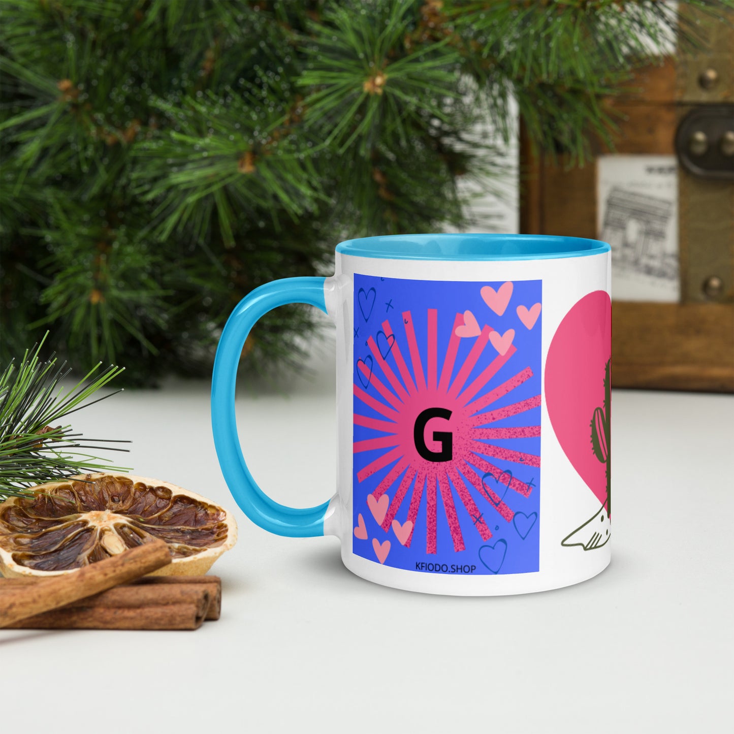 *G* Mug with Colored Interior