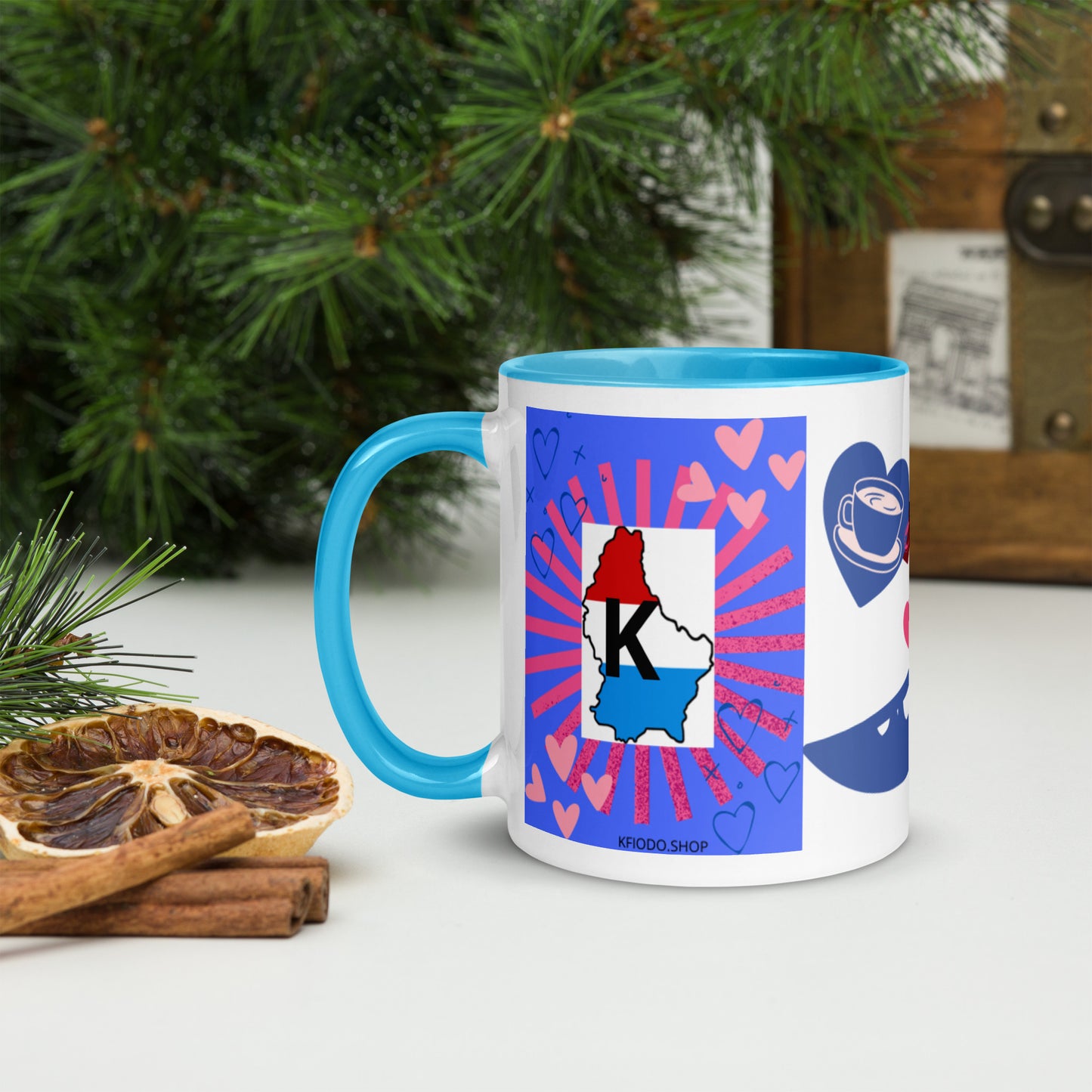 Mug *LUXEMBOURG* with Colored Interior