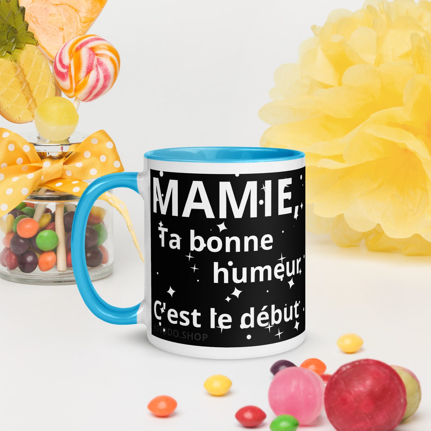 Mug à Intérieur Coloré *MAMIE #4