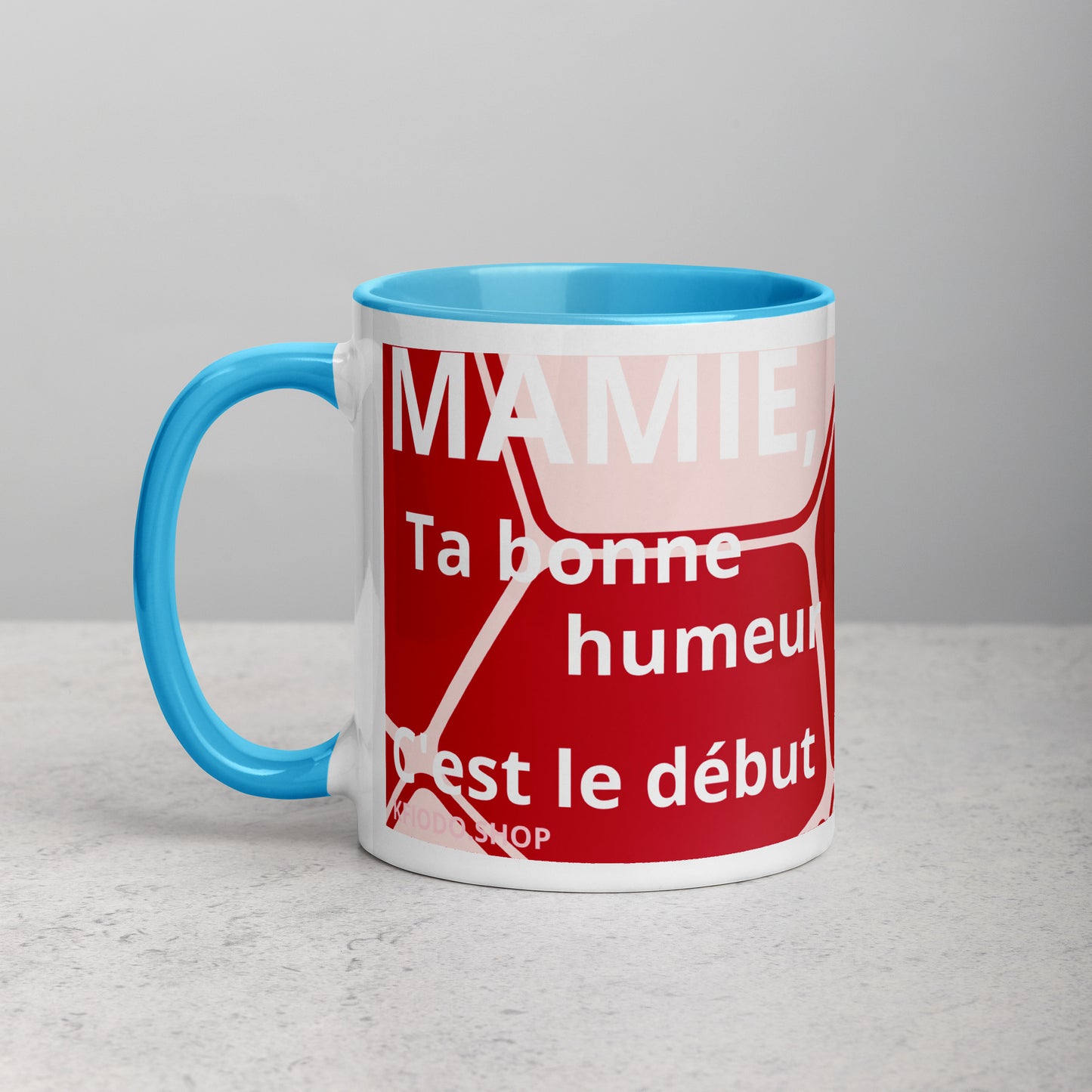 Mug à Intérieur Coloré *MAMIE #6