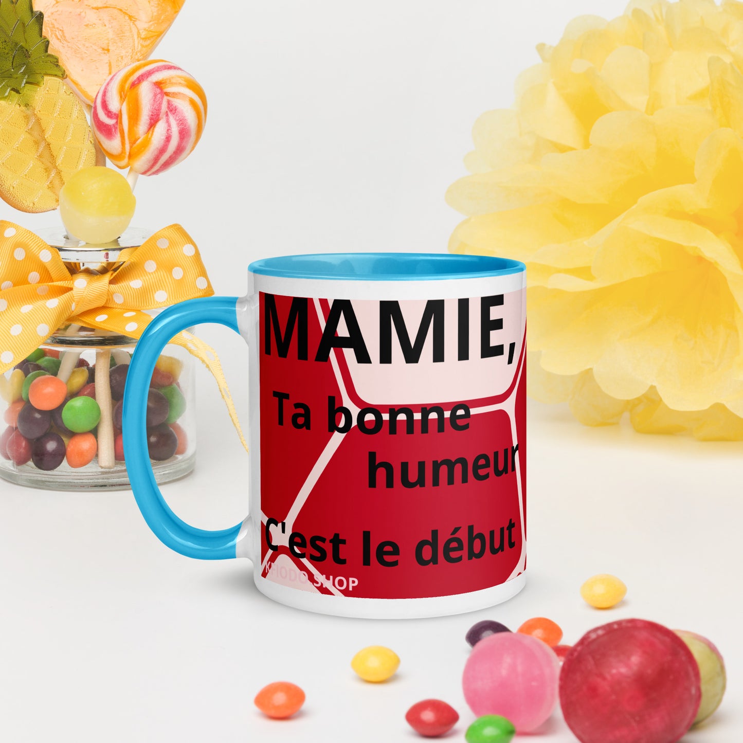 Mug à Intérieur Coloré *MAMIE #5