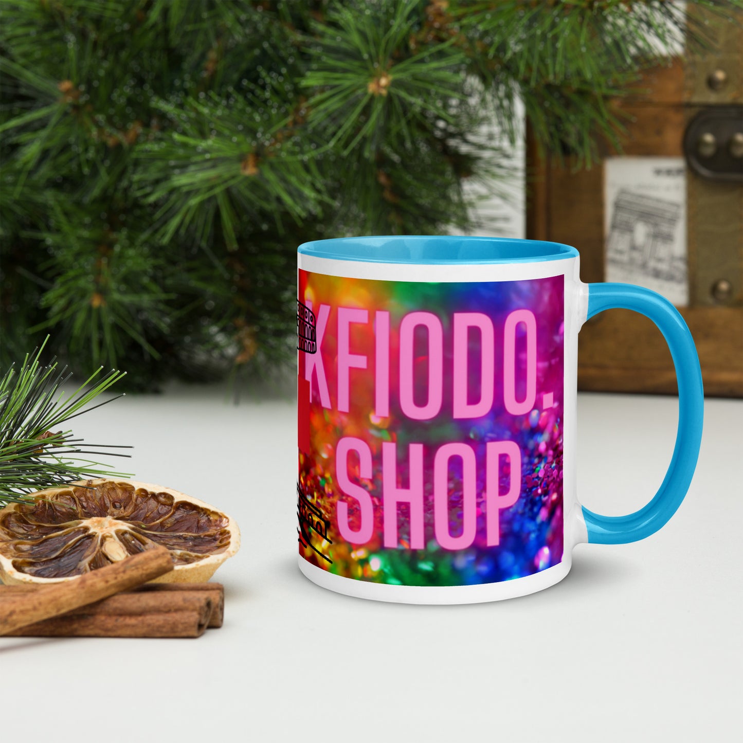 Mug with Colored Interior.ITALY