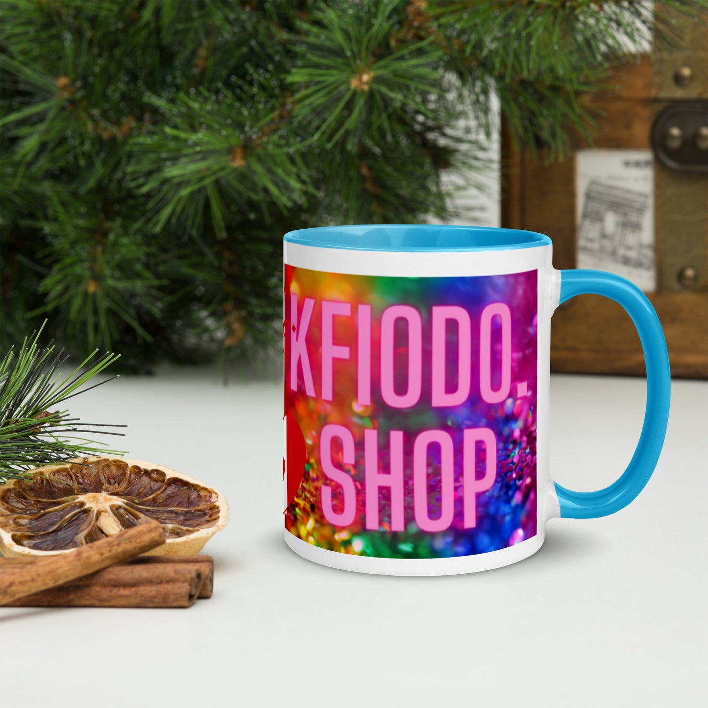 Mug à Intérieur Coloré.CANADA