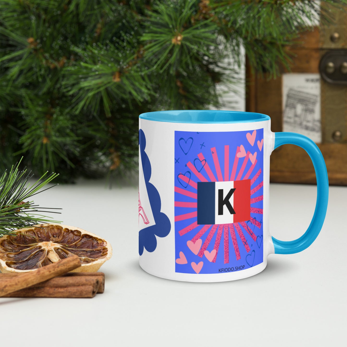 Mug *FRANCE* with Colored Interior