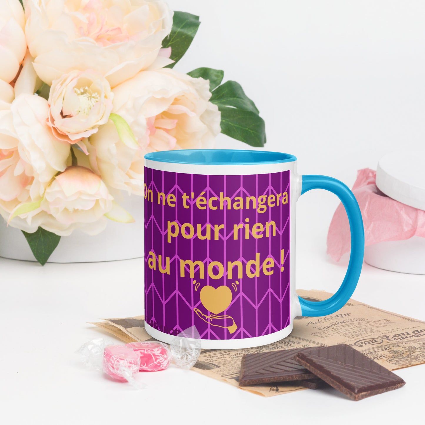 Mug à Intérieur Coloré *MAMIE #1