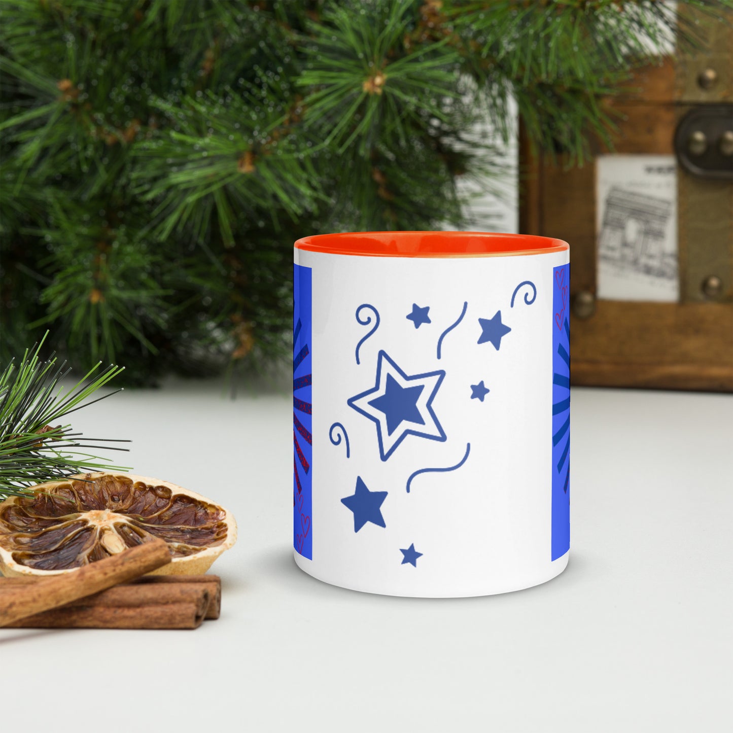 Mug *U à Intérieur Coloré