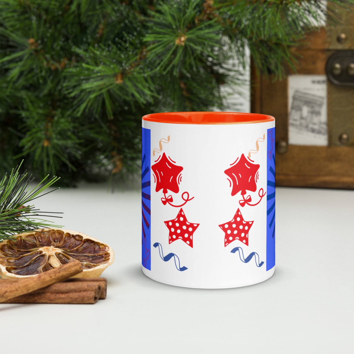Mug *K à Intérieur Coloré
