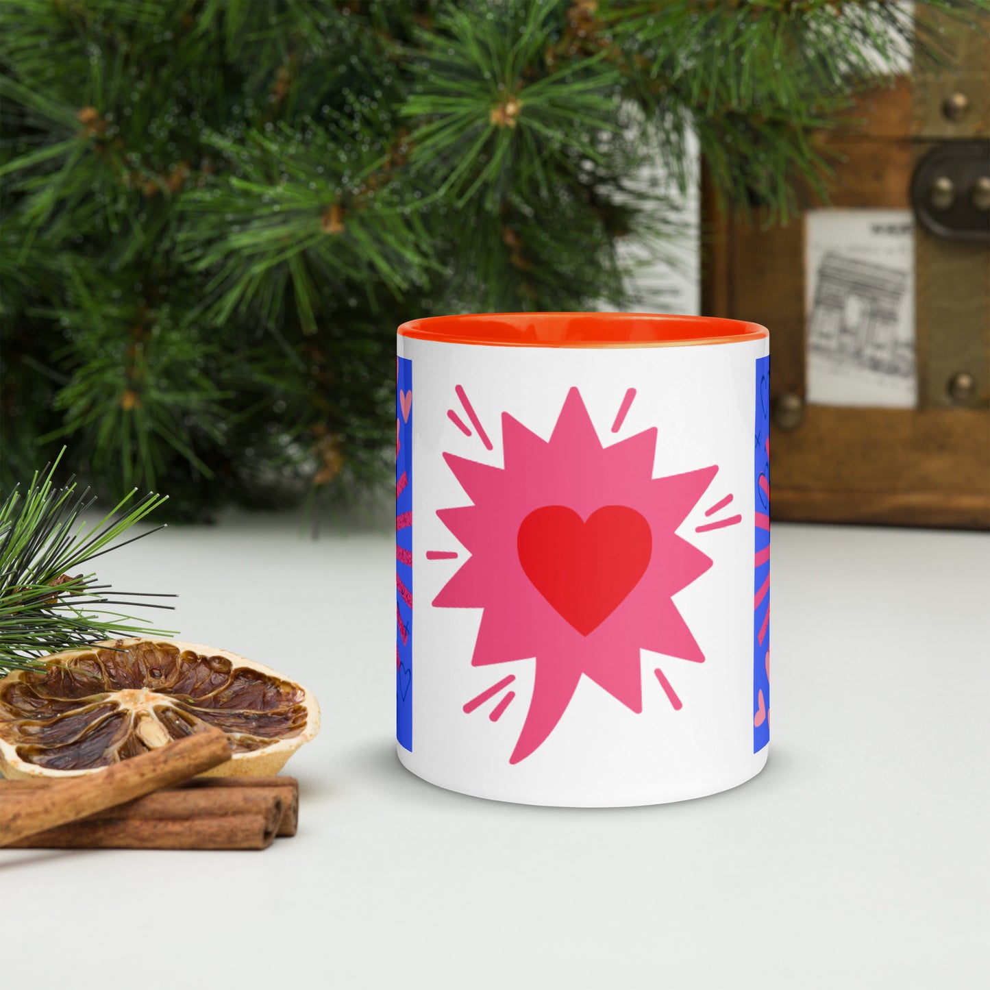 *I* Mug with Colored Interior