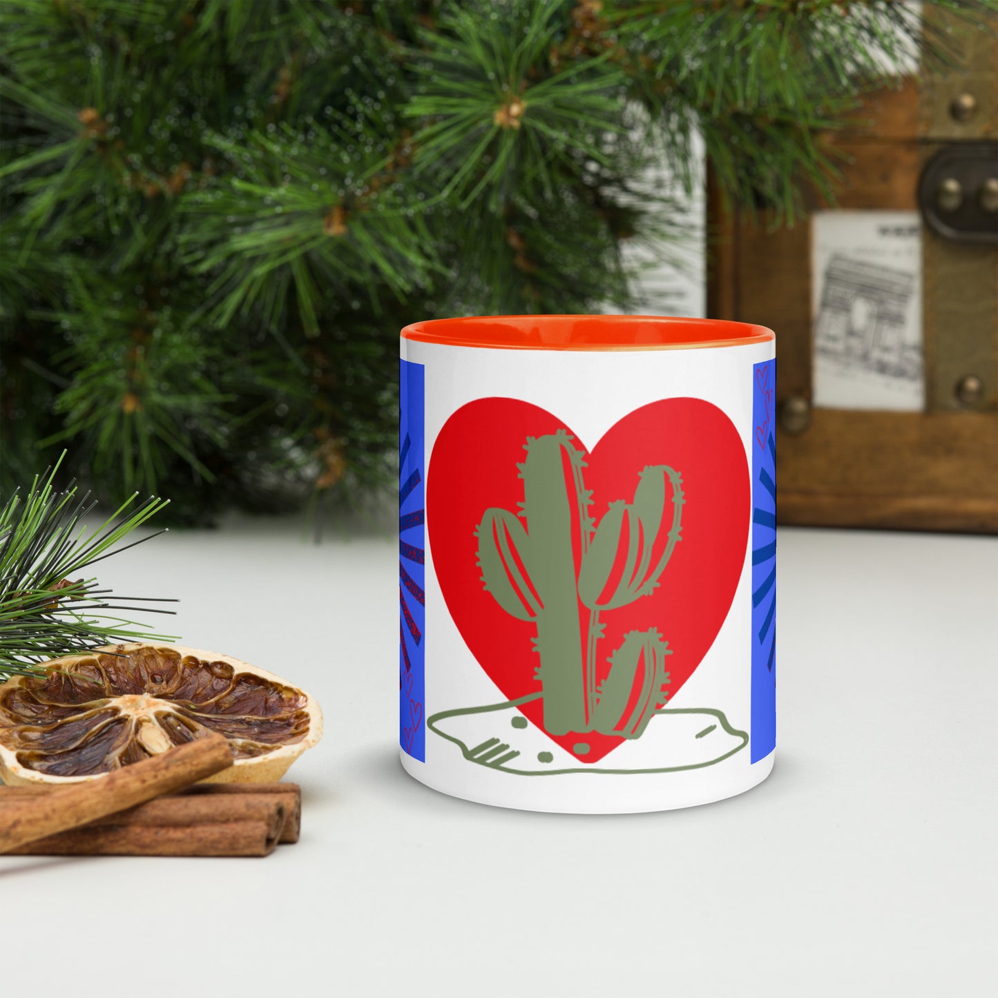 Mug *G  à Intérieur Coloré