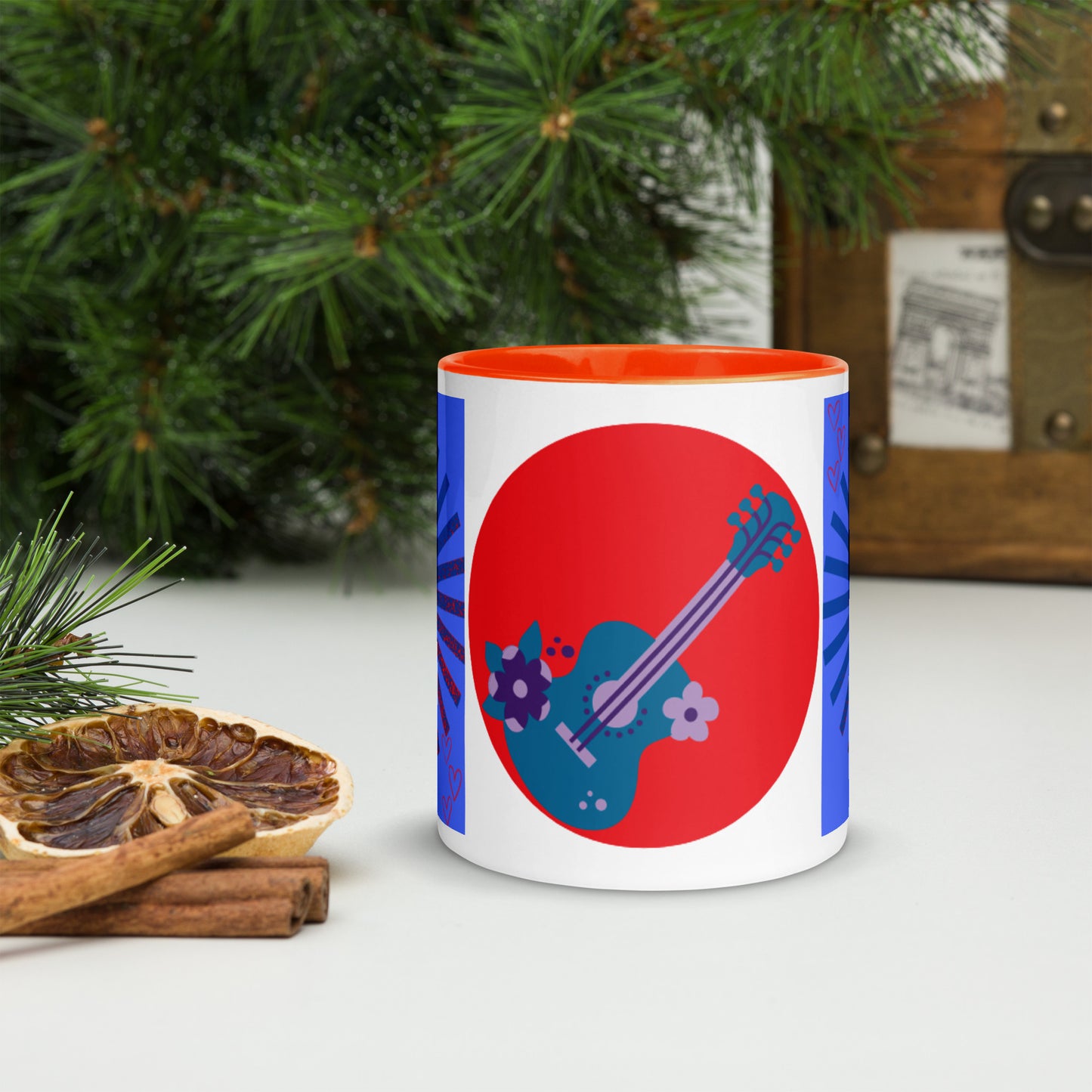 Mug *D à Intérieur Coloré