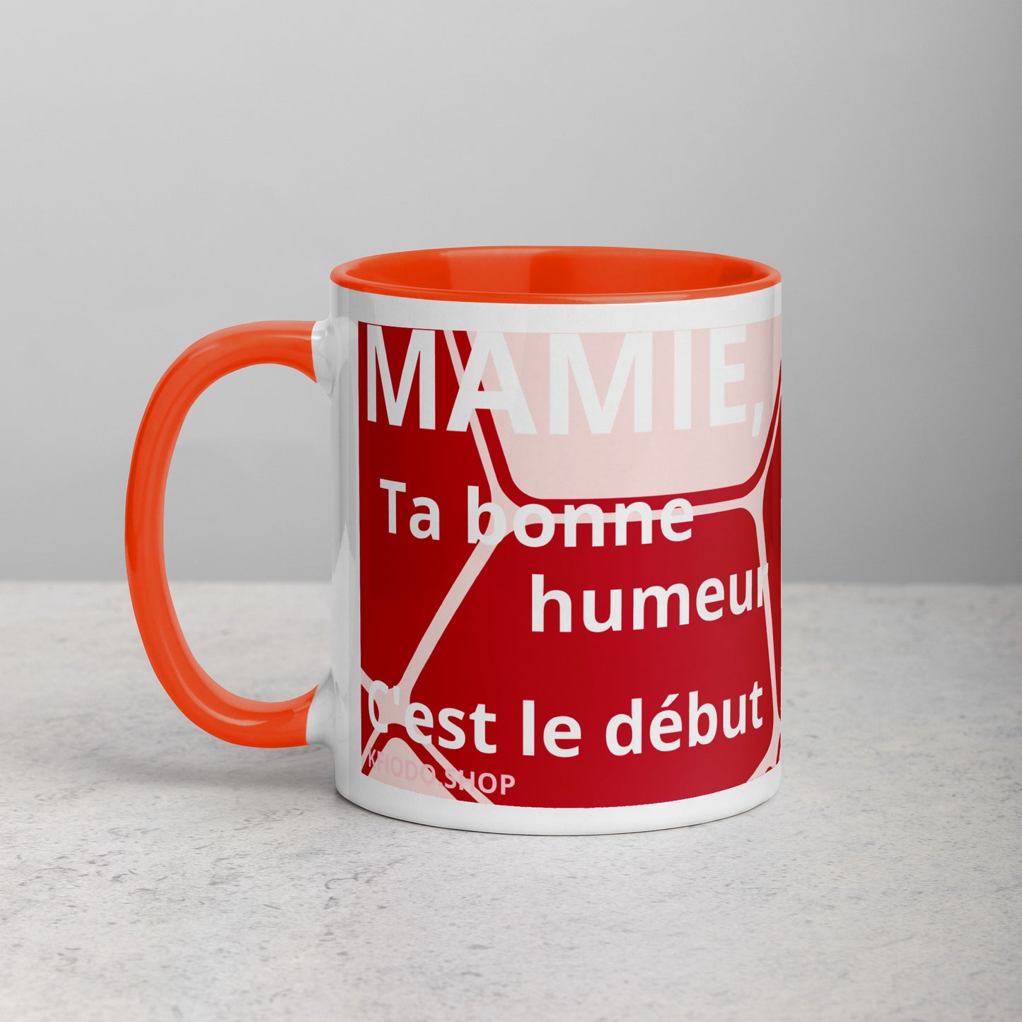 Mug à Intérieur Coloré *MAMIE #6