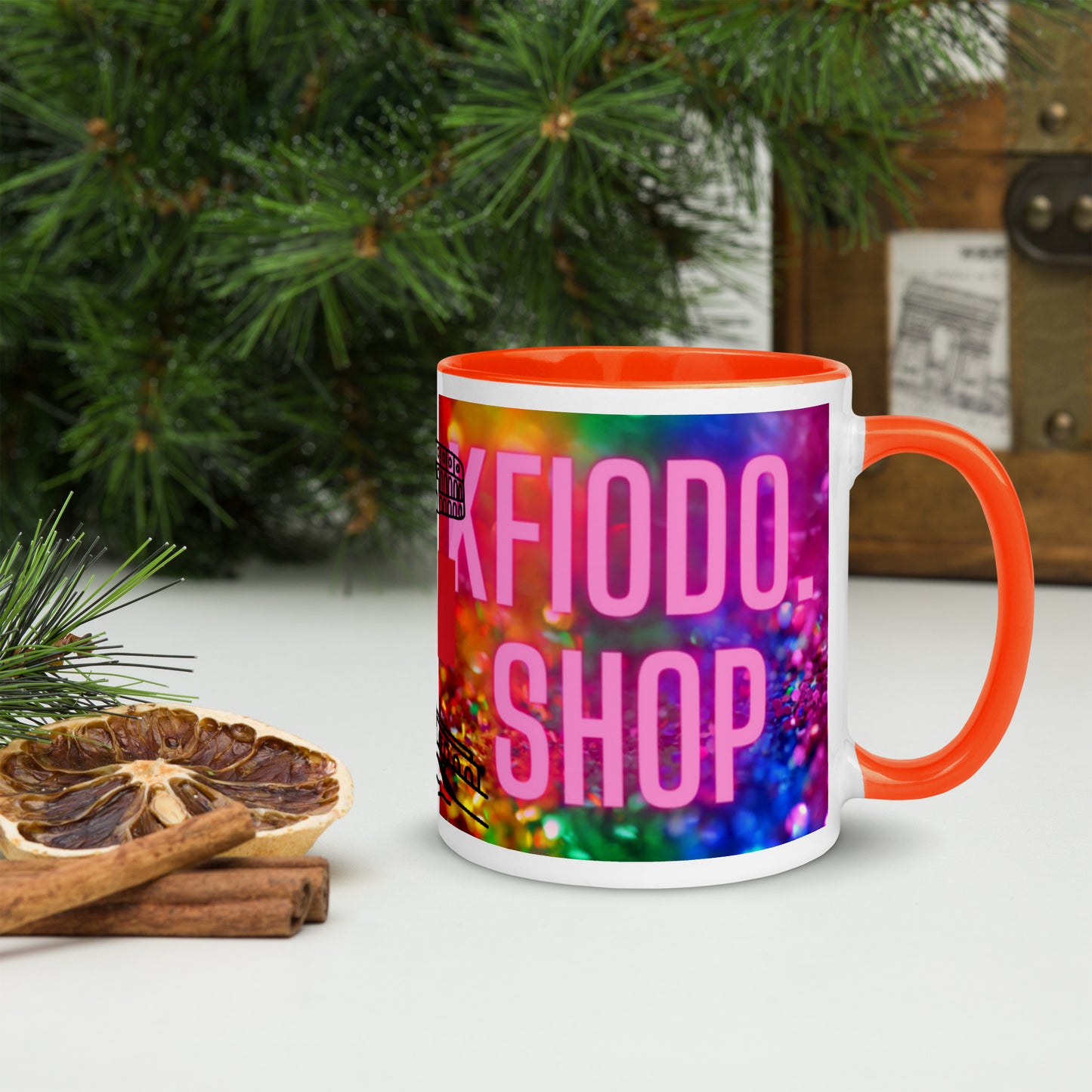 Mug with Colored Interior.ITALY