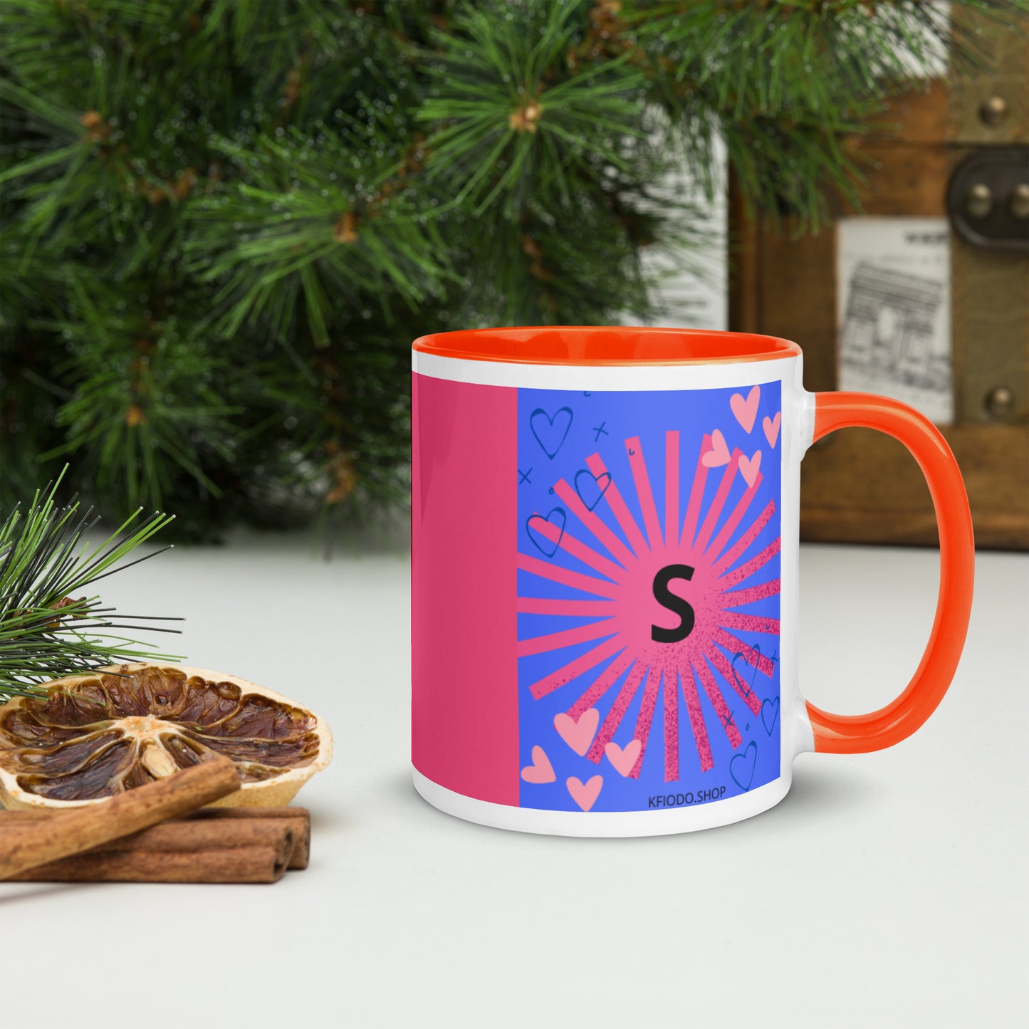 Mug *S* à Intérieur Coloré