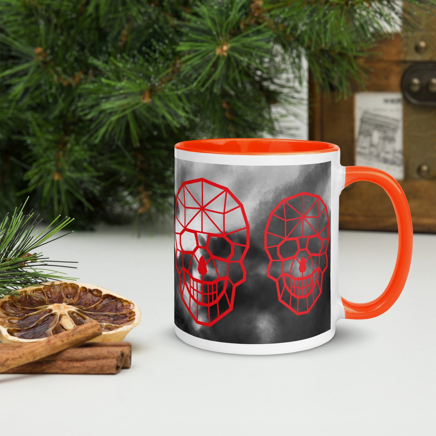 Mug à Intérieur Coloré SKULL #1