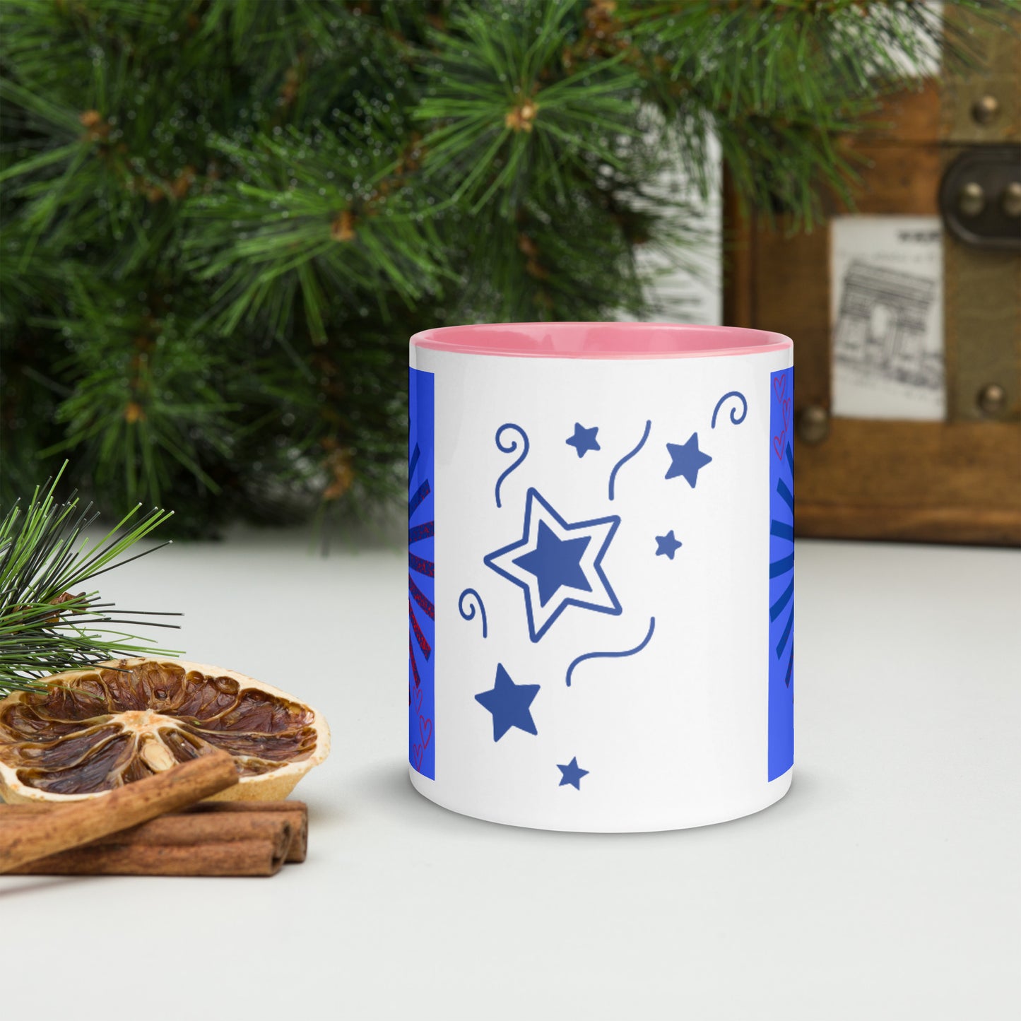 Mug *U à Intérieur Coloré