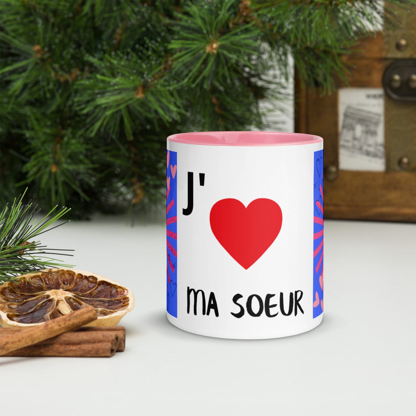 Mug *N* à Intérieur Coloré