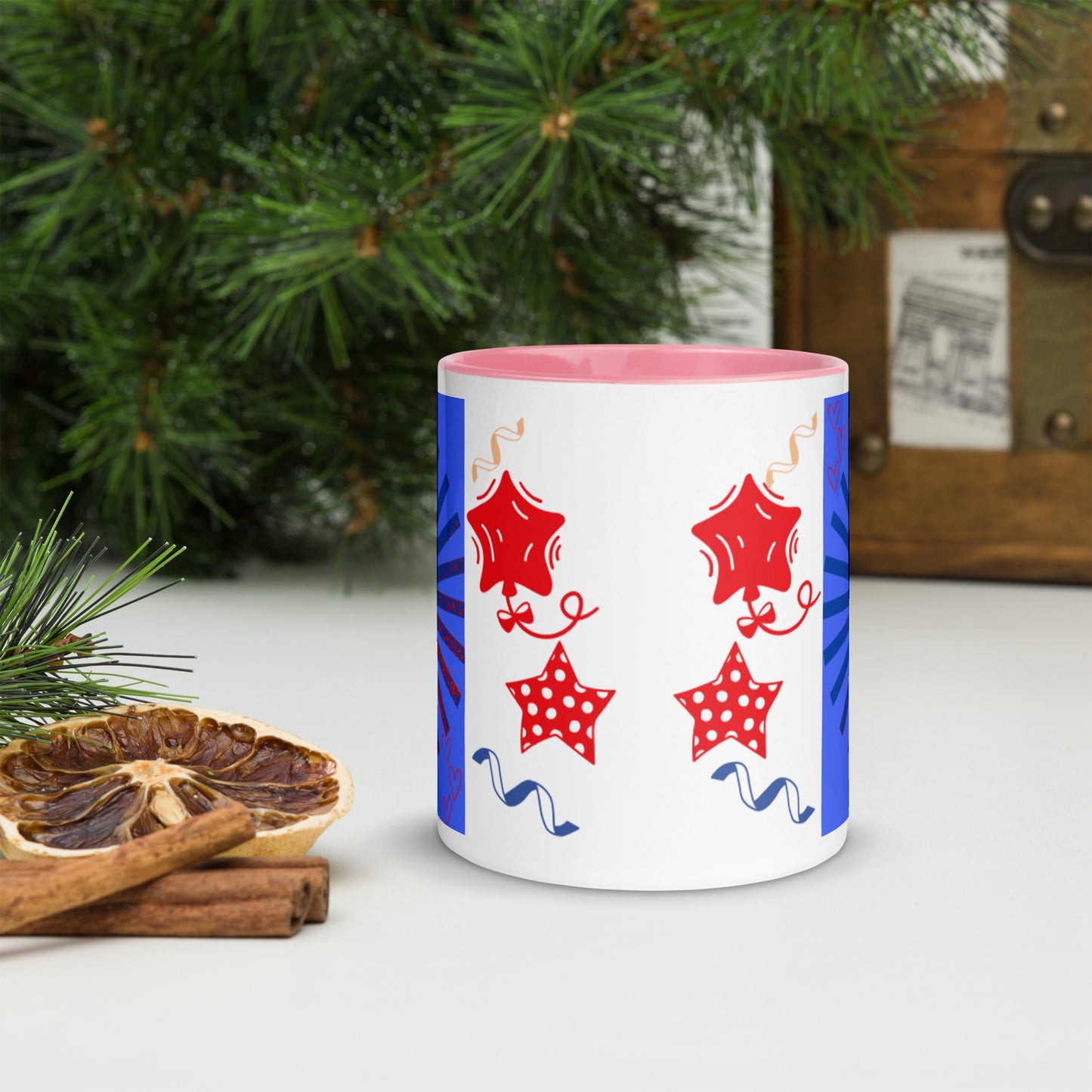 Mug *K à Intérieur Coloré