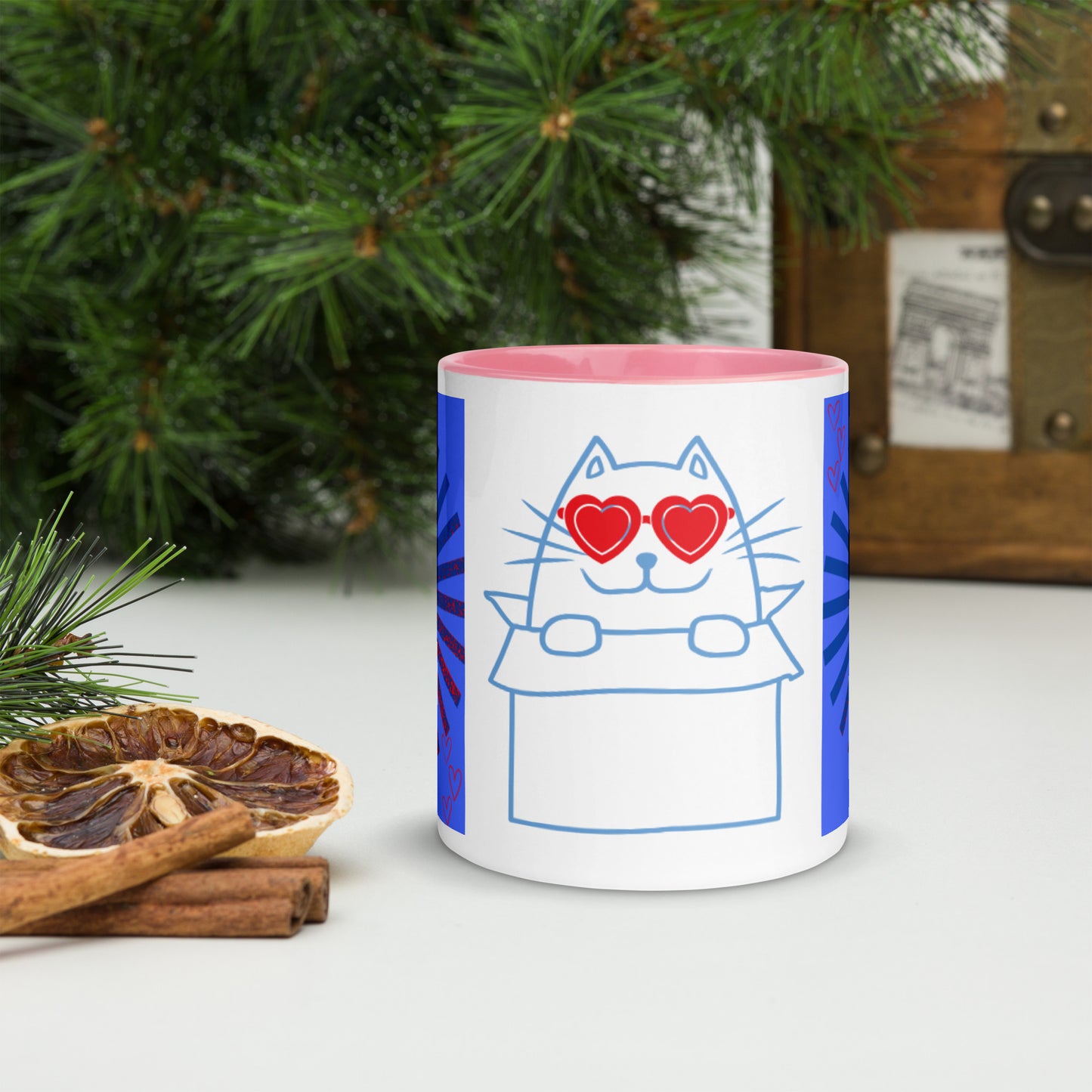 Mug *H with Colored Interior
