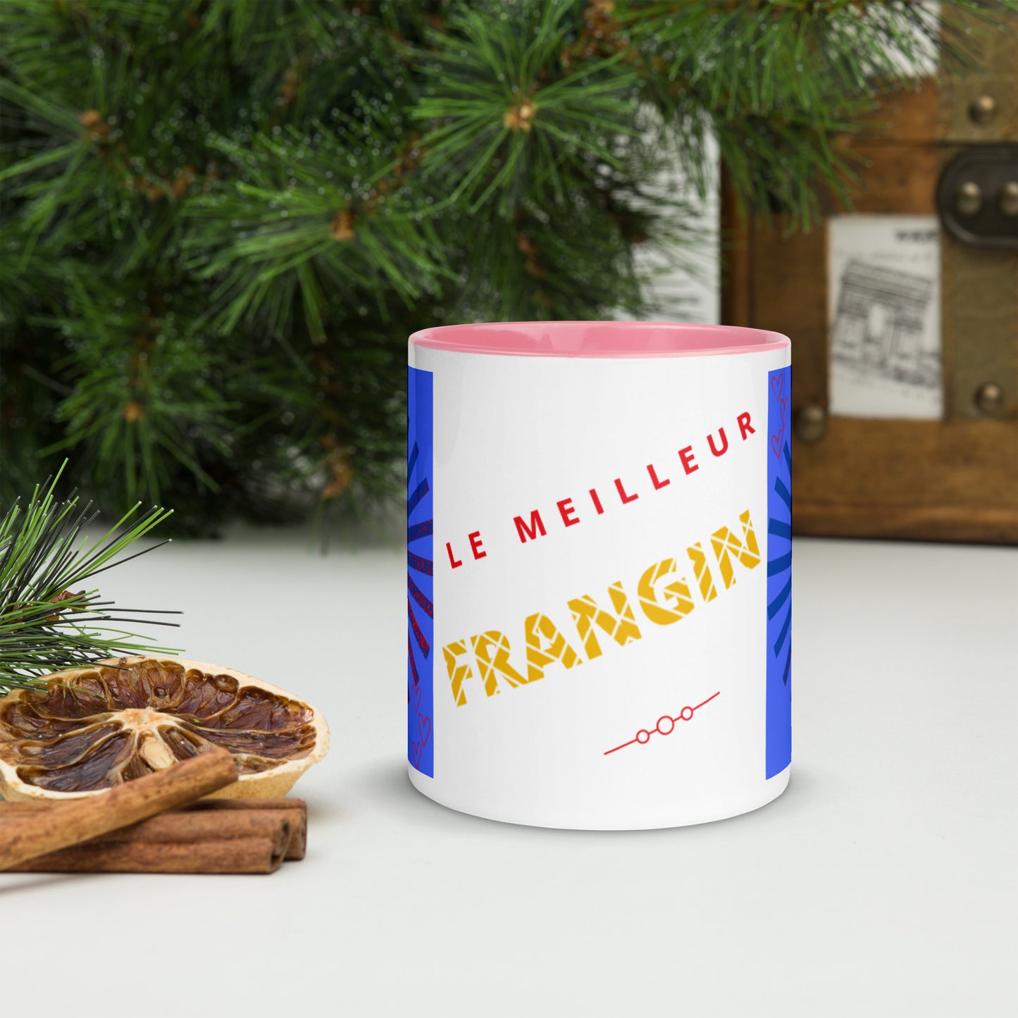 Mug *B à Intérieur Coloré