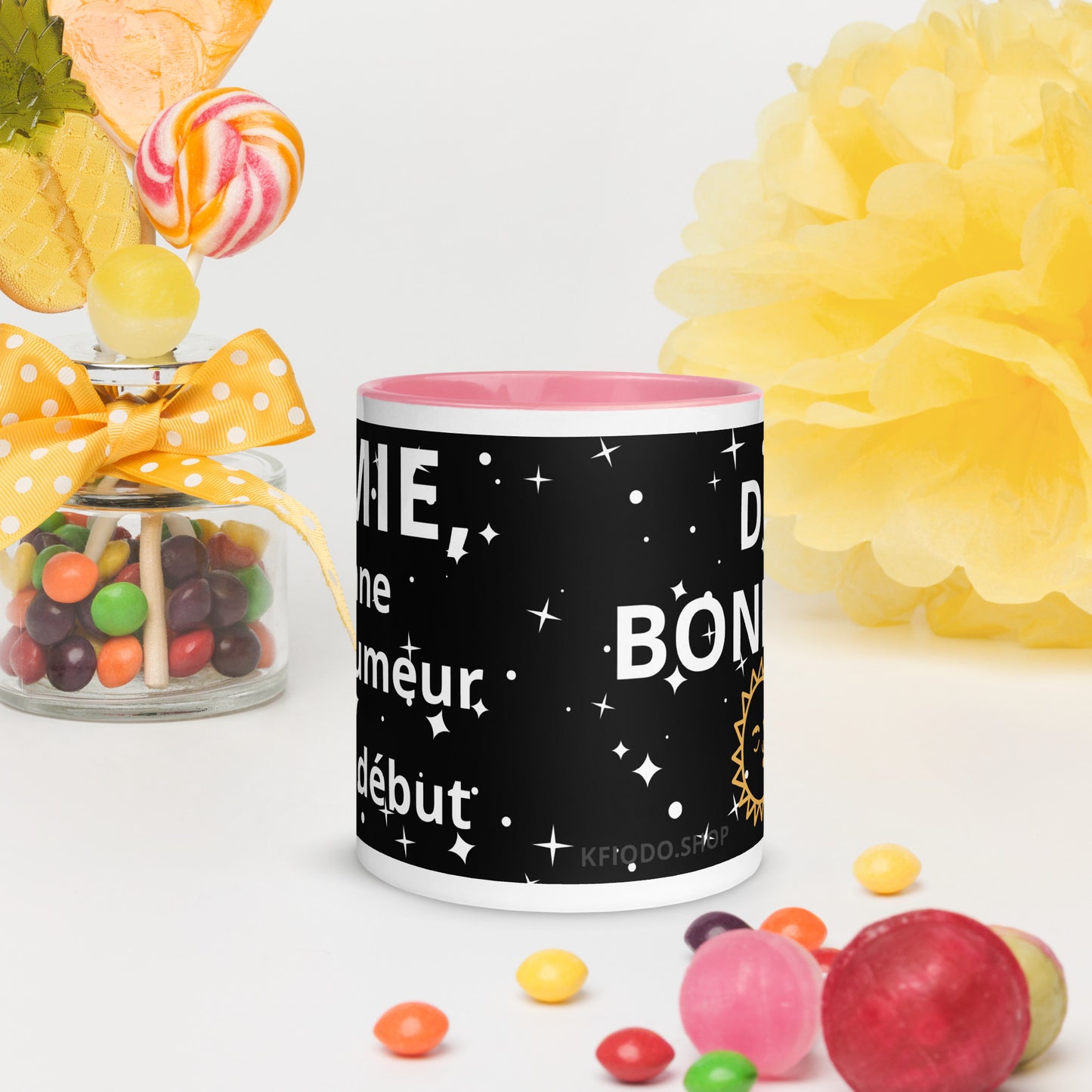 Mug à Intérieur Coloré *MAMIE #4