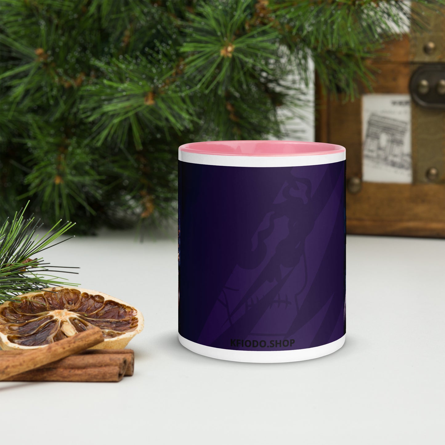Mug à Intérieur Coloré *SKULL #14