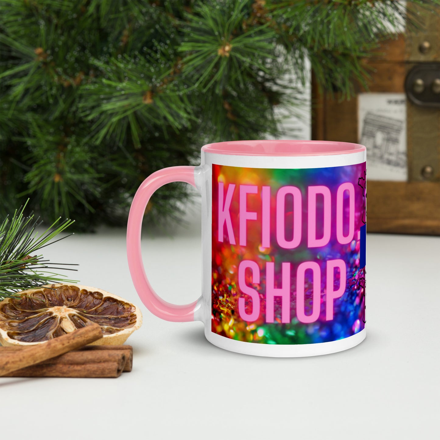 Mug à Intérieur Coloré.FRANCE