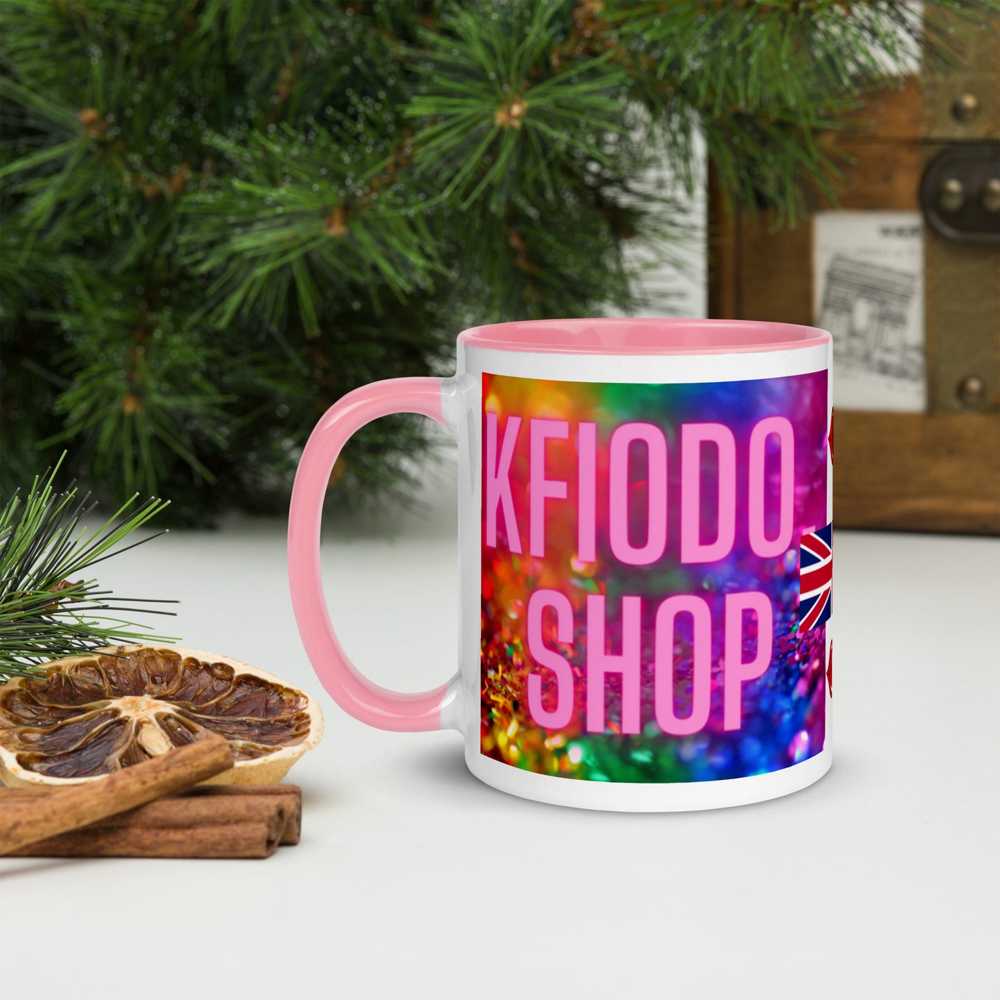 Mug à Intérieur Coloré.ANGLETERRE