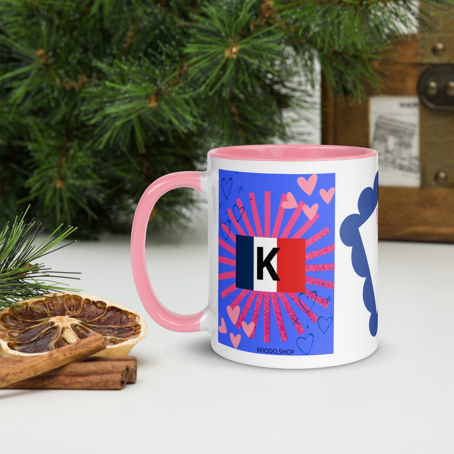 Mug *FRANCE* with Colored Interior