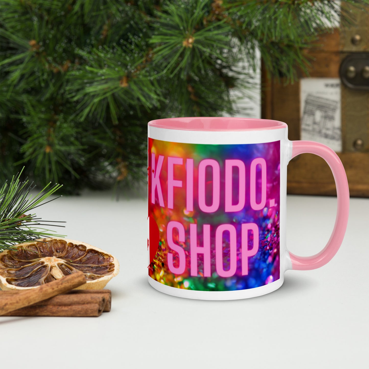 Mug à Intérieur Coloré.CANADA