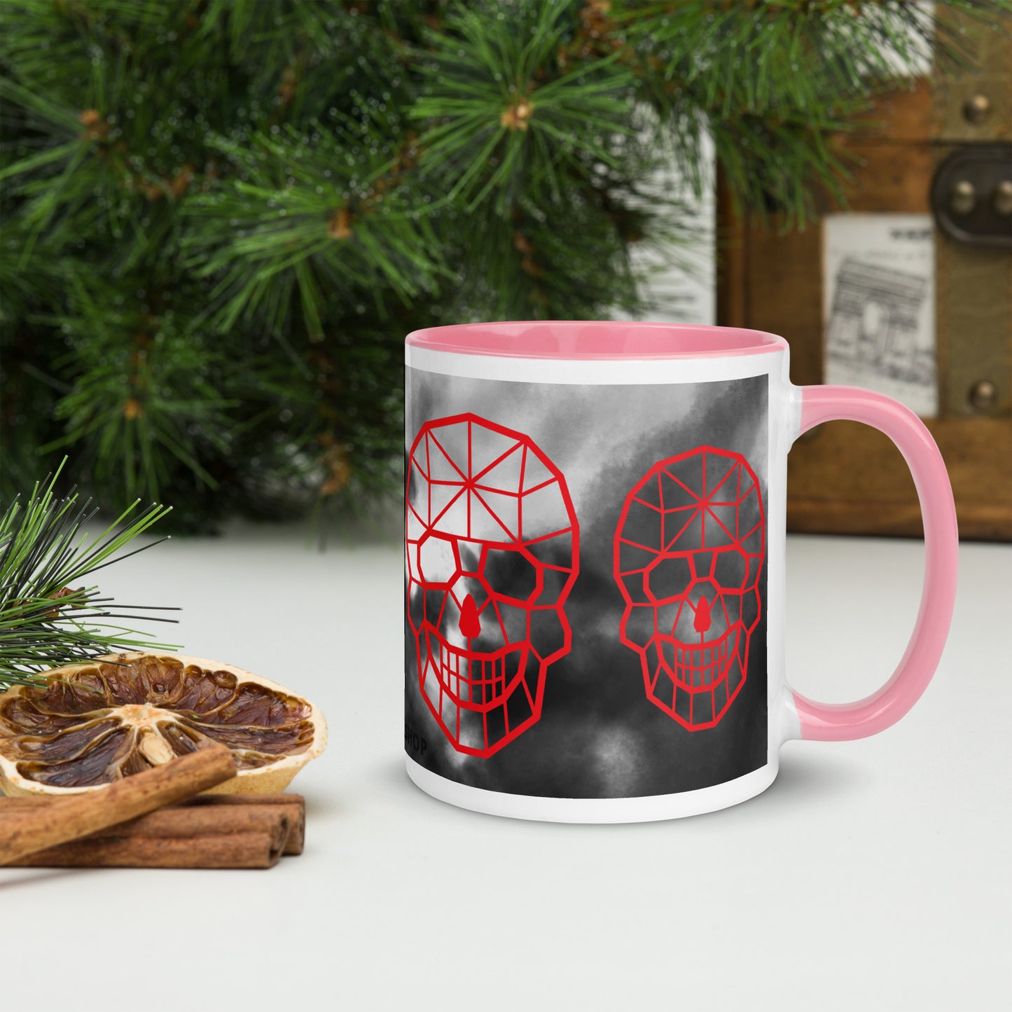 Mug à Intérieur Coloré SKULL #1